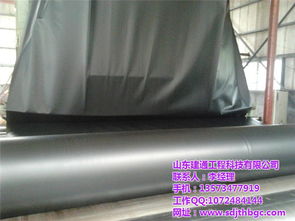 新疆垃圾填埋廠防滲技術與山東建通防滲膜高清應用圖集